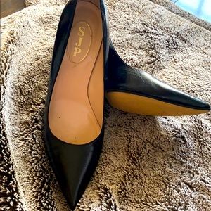 Fawn Leather Pumps 38.5